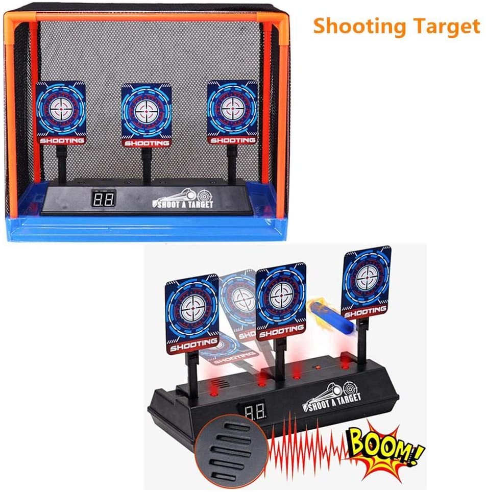 nerf gun shooting target