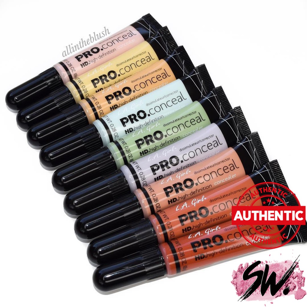 La Girl Colour Corrector L A Girl Hd Pro Conceal Color Corrector Shopee Singapore