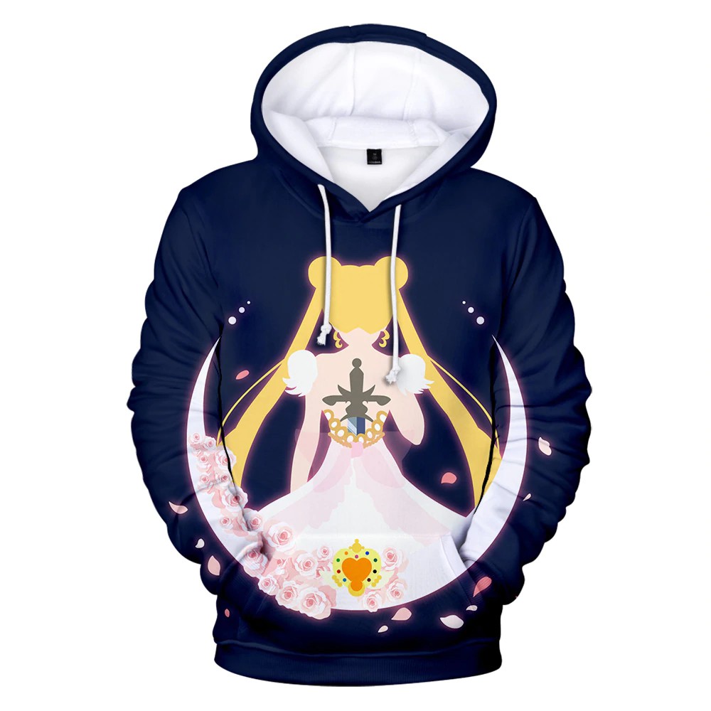 sailor moon hoodie mens