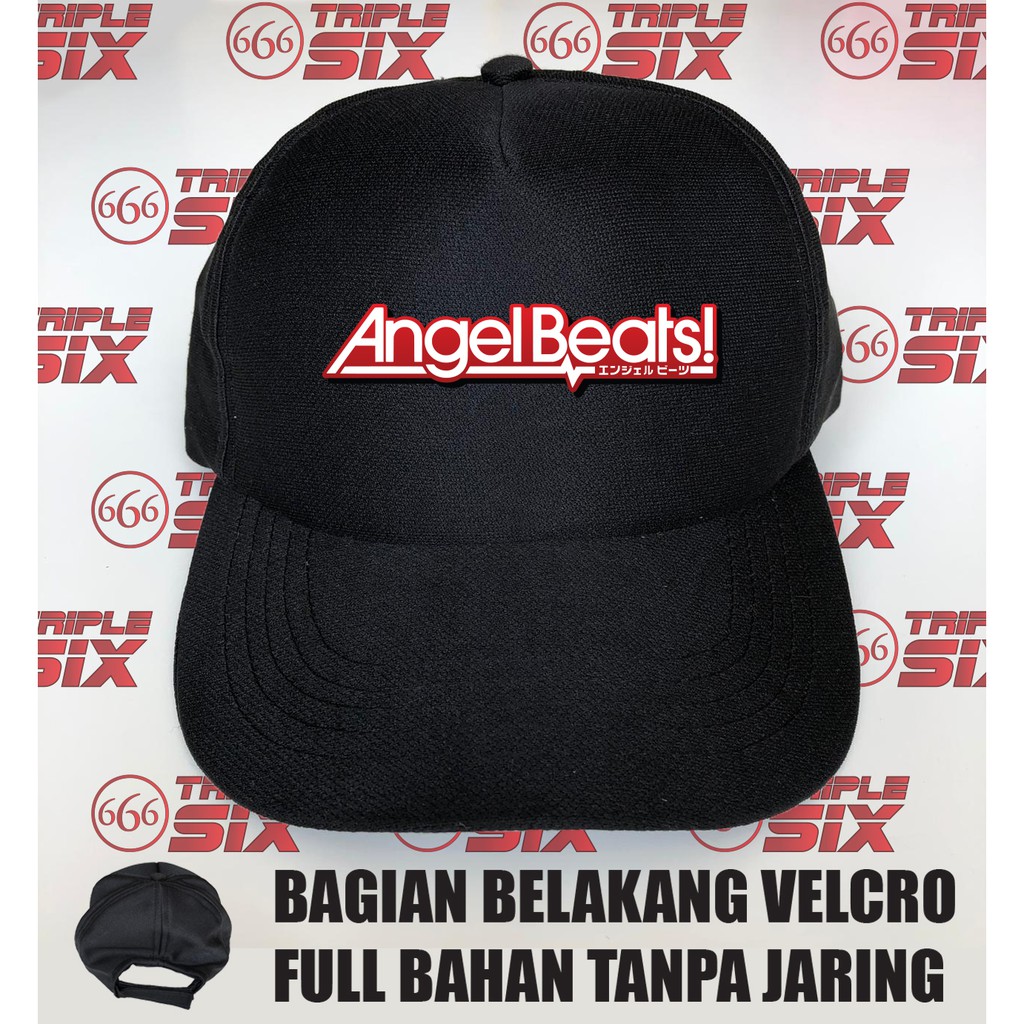 Anime Velcro Baseball Cap Angel Beats Shopee Singapore - angel beats roblox id