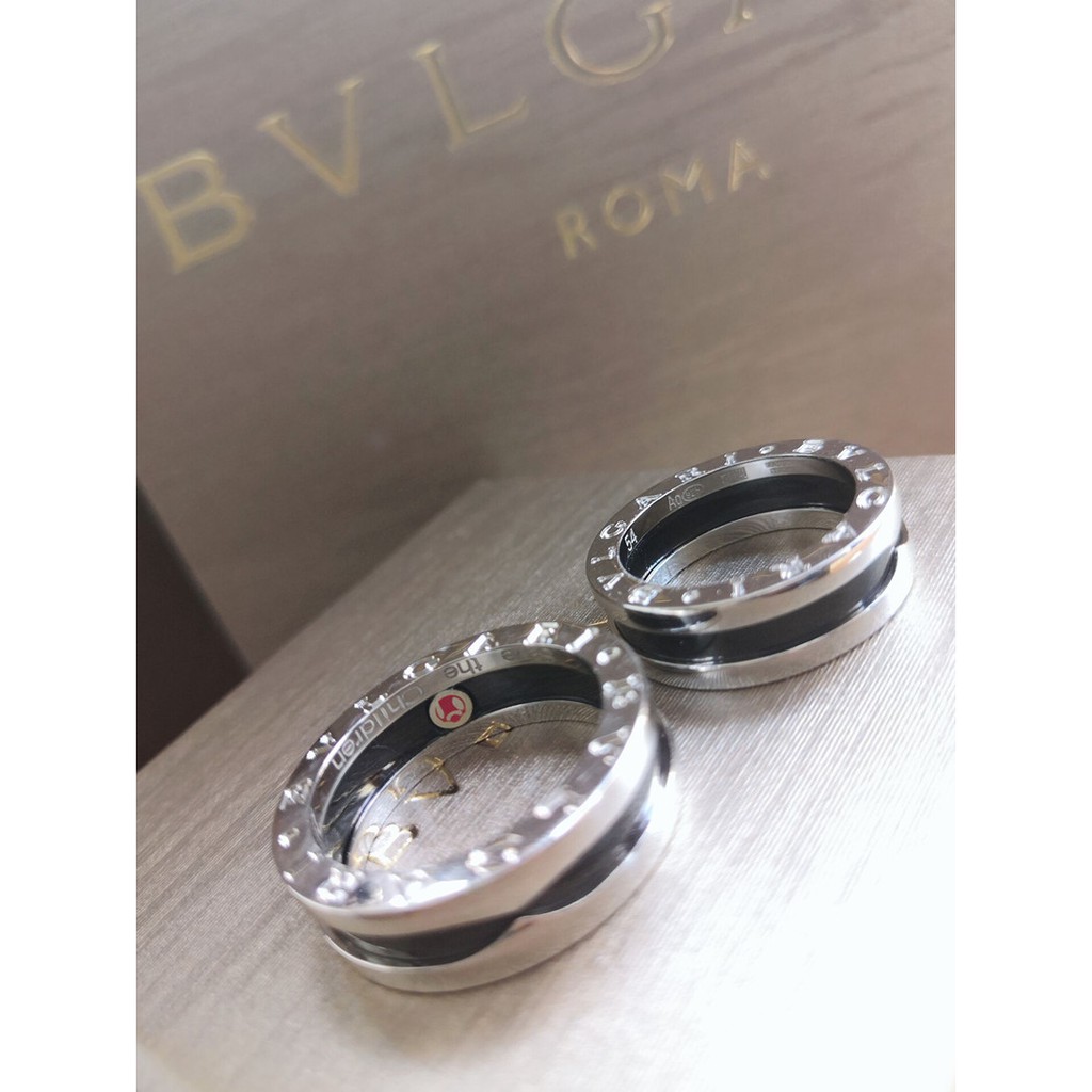 bvlgari silver ring