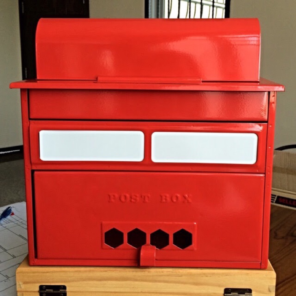 red metal box
