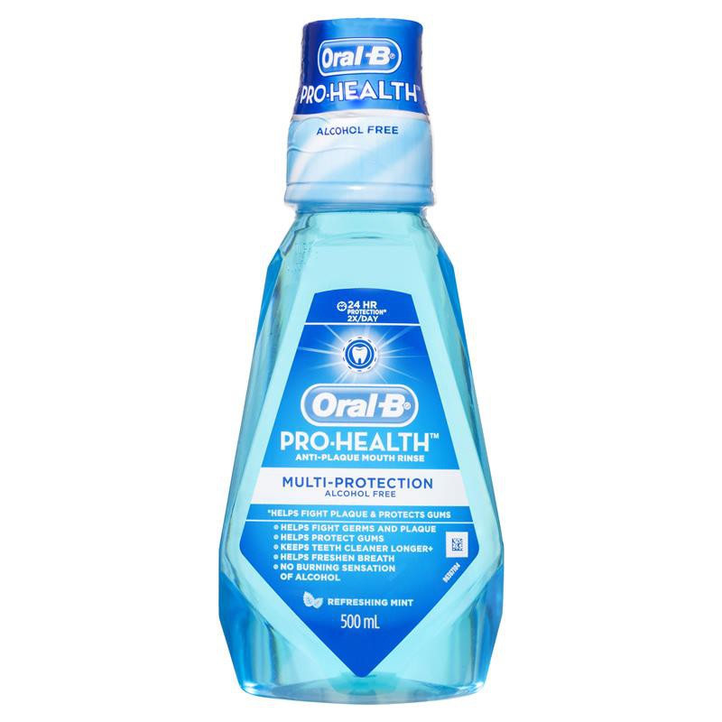 Oral B Mouth Wash 500 Ml Shopee Singapore