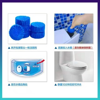 【Bundle Deal] Toilet Bowl Cleaner Deodorizer Tablet Flush Freshens #5