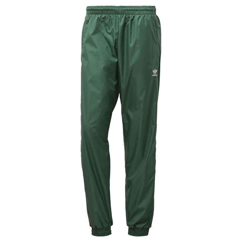 mens green adidas track pants