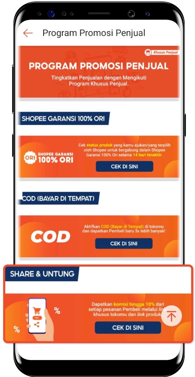 Program Share & Untung - Pusat Edukasi Penjual Shopee Indonesia