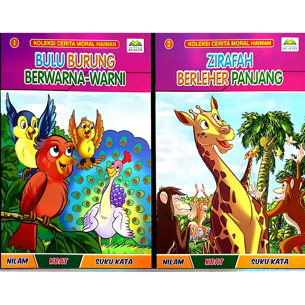 Haiwan Moral Story Collection 1 Set 10 Books Shopee Singapore