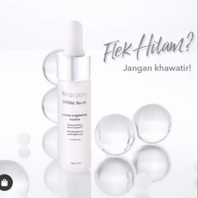 white secret intense brightening essence