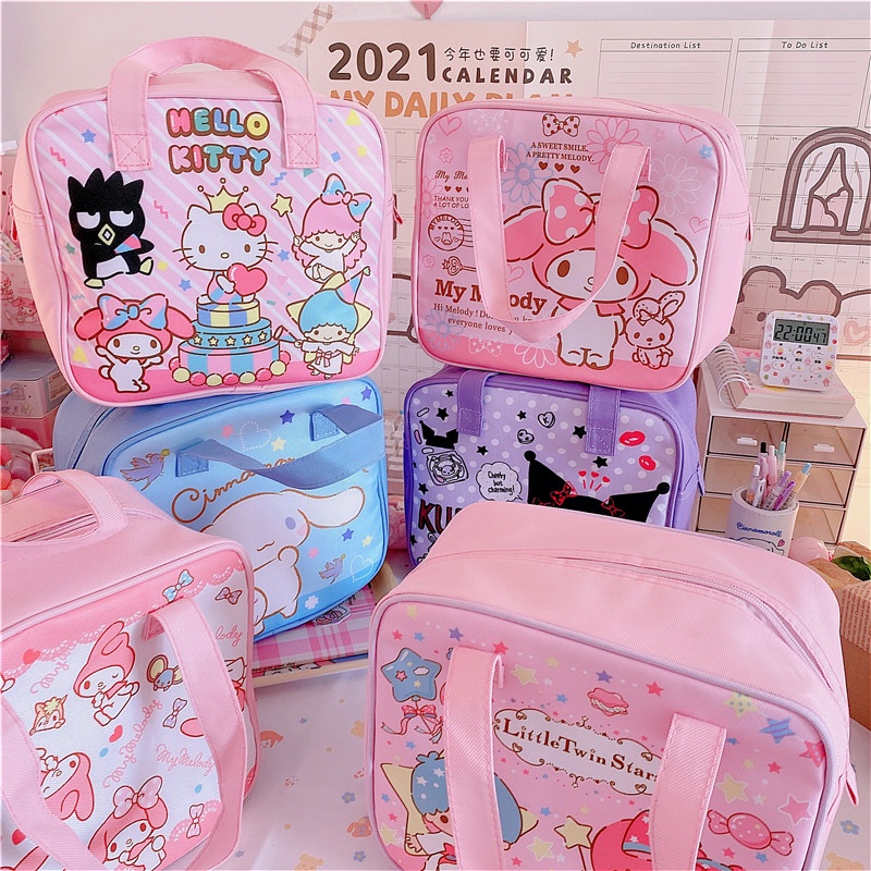 Kawaii Sanrios Cinnamonroll Kuromi My Melody KT cat Cartoon Picnic ...