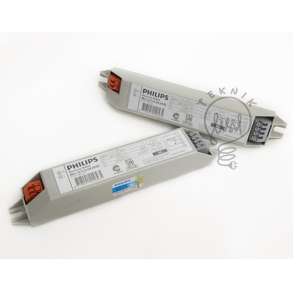 Electronic BALLAST PHILIPS 36 WATT 36 W TRAFO Lamp TL EBP0100200Aa