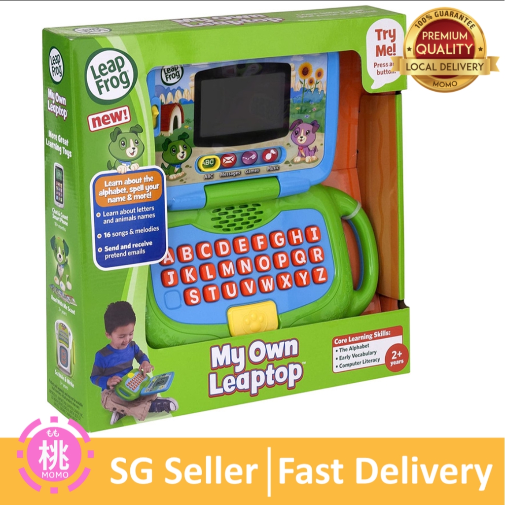 LeapFrog Laptop My Own Leaptop / 2 in 1 LeapTop Touch | Shopee Singapore