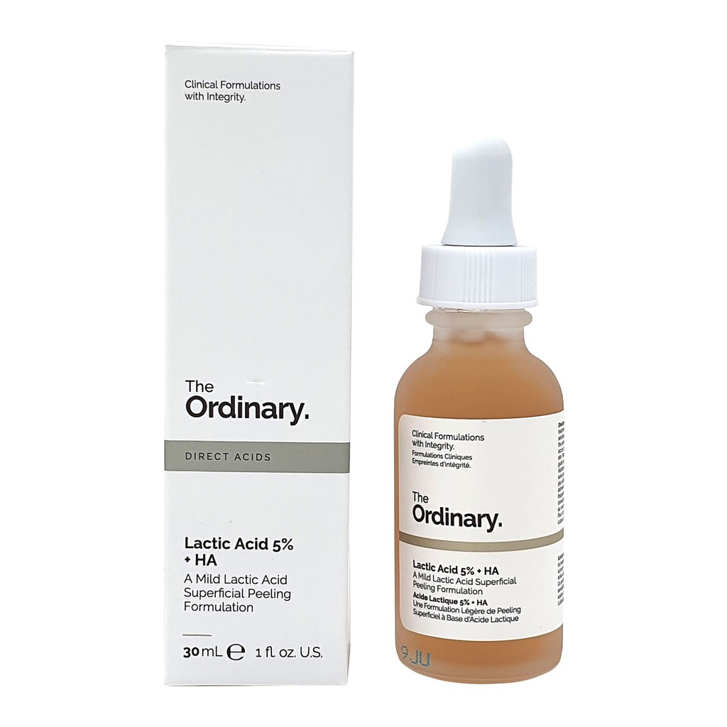 The Ordinary Lactic Acid 5 Ha 2 30ml Shopee Singapore