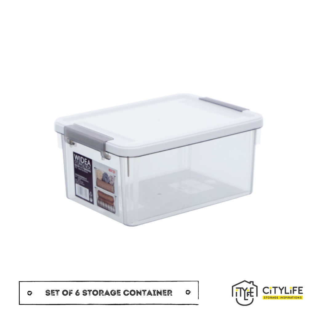 Citylife 3L Widea Mini Storage Box（Bundle of 3） Shopee Singapore
