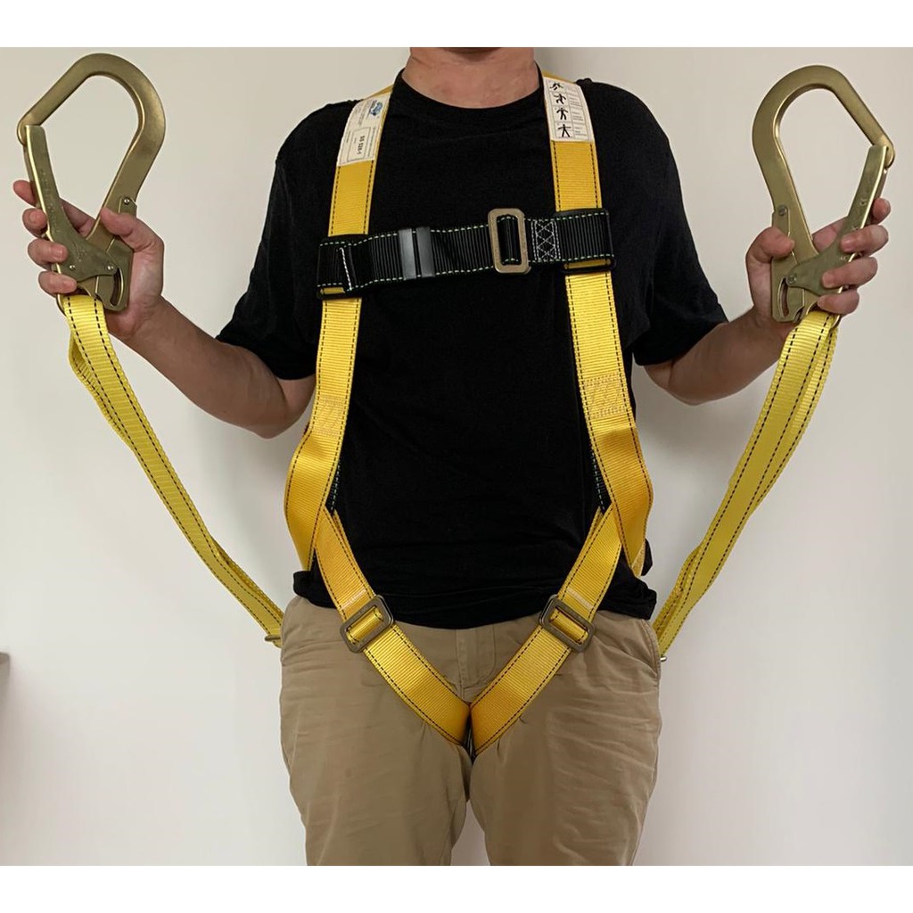 Full Body Harness Double Lanyard