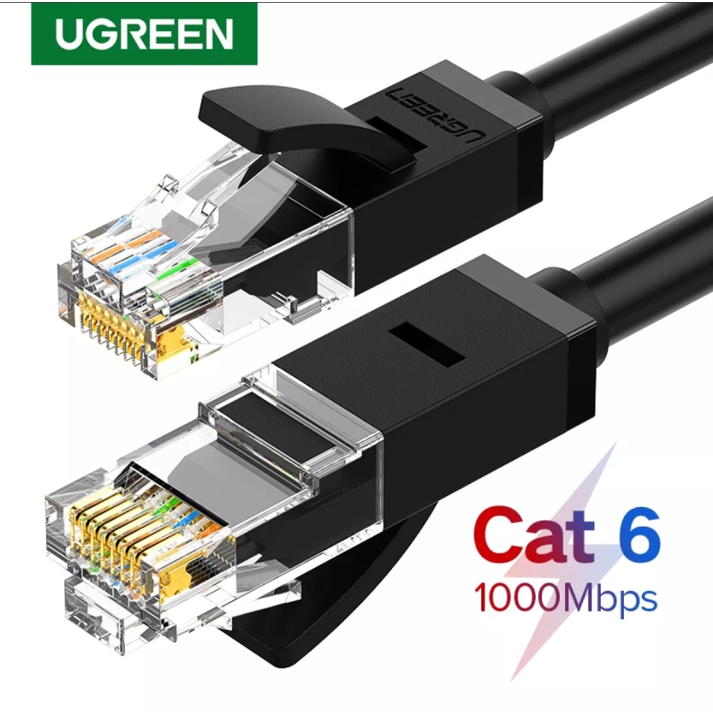 UGREEN Cable Cat 6 1000Mbps Network Lan RJ45 Cord UTP Gigabit