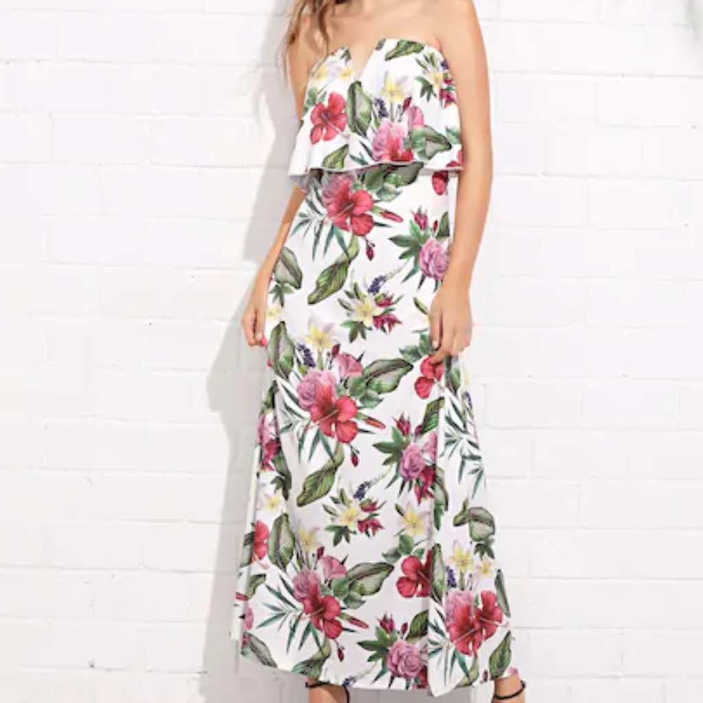 floral t dress