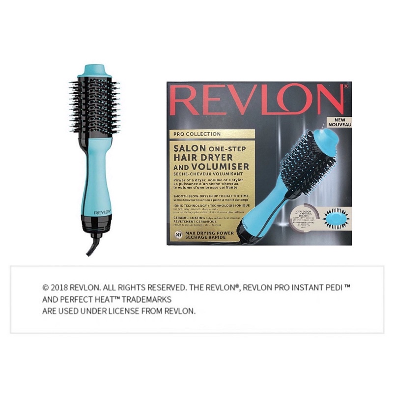 Revlon One Step Hair Dryer And Volumiser 2 In 1 Pro Collection Salon Hair Tools Original Hot Air Brush 220 240v Shopee Singapore