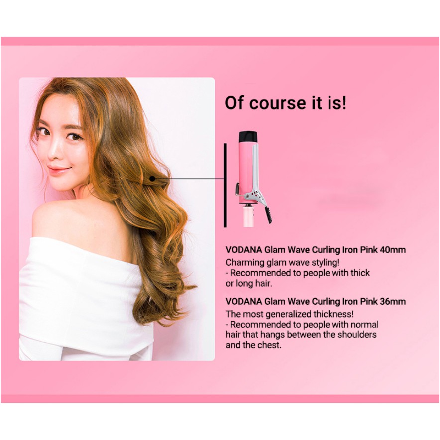 vodana curling iron 36mm