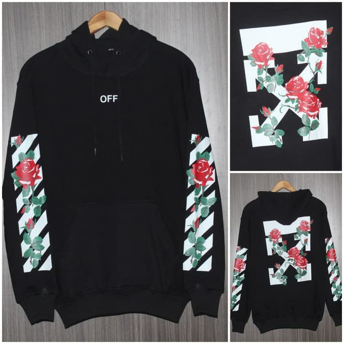 jaket levis off white rose