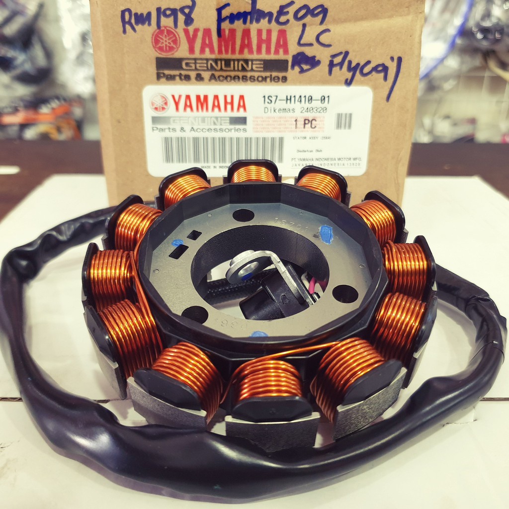 Yamaha Lc135 V1 V6 Lc5s Fuel Coil Magnet Coil Yamaha Field Coil Starter Stator Startor Coil 100 Original Shopee Singapore