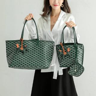 Emo G Oyards Tote Bag Quality Leather Handbags Goyards Bag Handbag Women Shopee Singapore