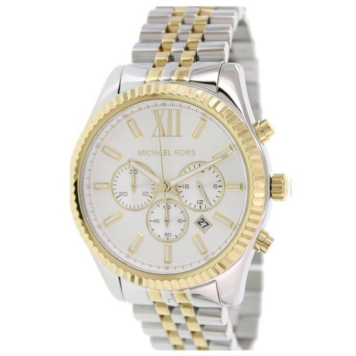 mens michael kors lexington chronograph watch mk8344