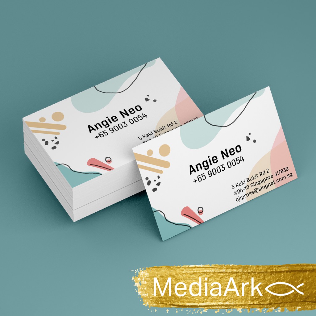 Economical Business Name Card & Thank You Card Printing Shopee Singapore