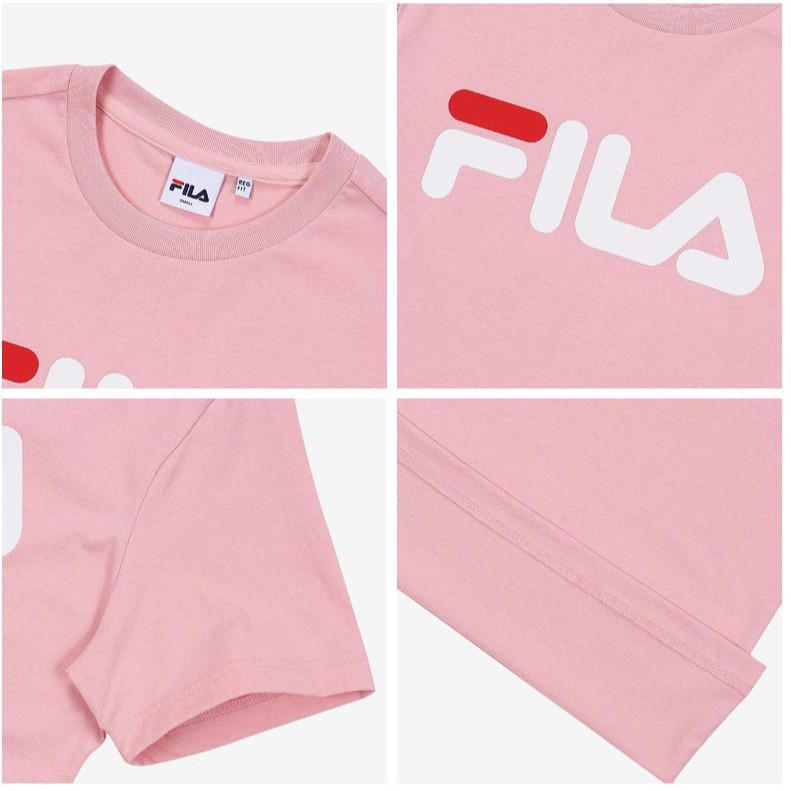 pink fila t shirt