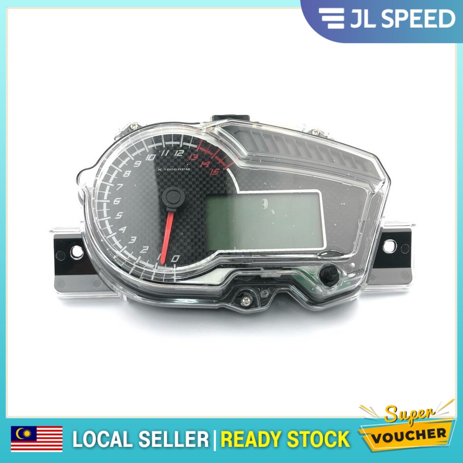 Yamaha Y15zr Y15 V1 Digital Meter Speedo Meter Shopee Singapore