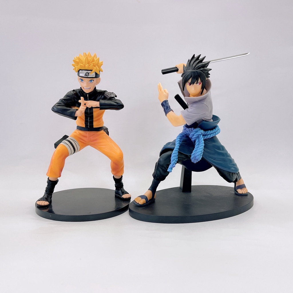 Anime Naruto Shippuden 20th Anniversary Uchiha Sasuke Action Figure ...