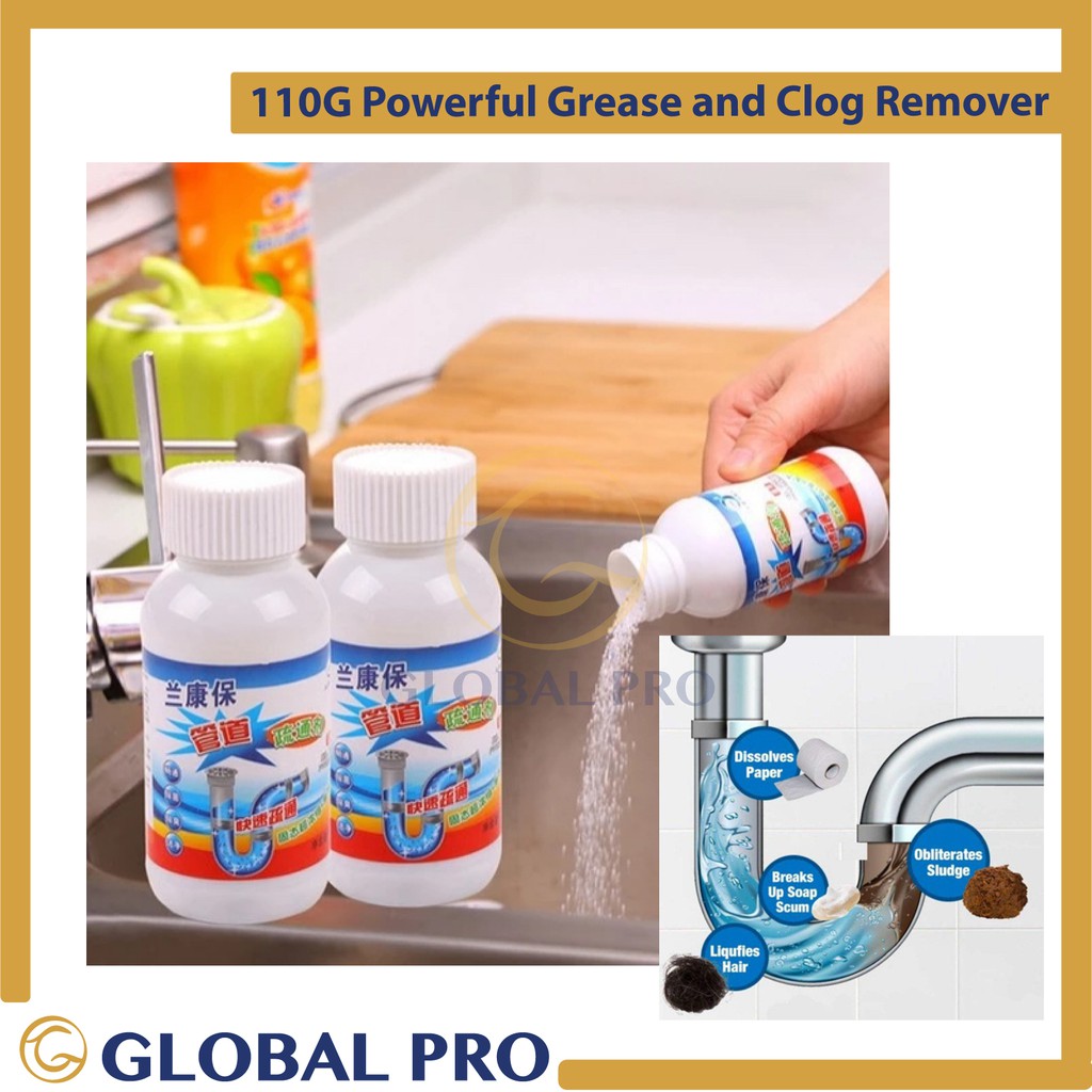 Power Clog Remover Drain Pipe Basin Cleaner Clogged Drainage Remover