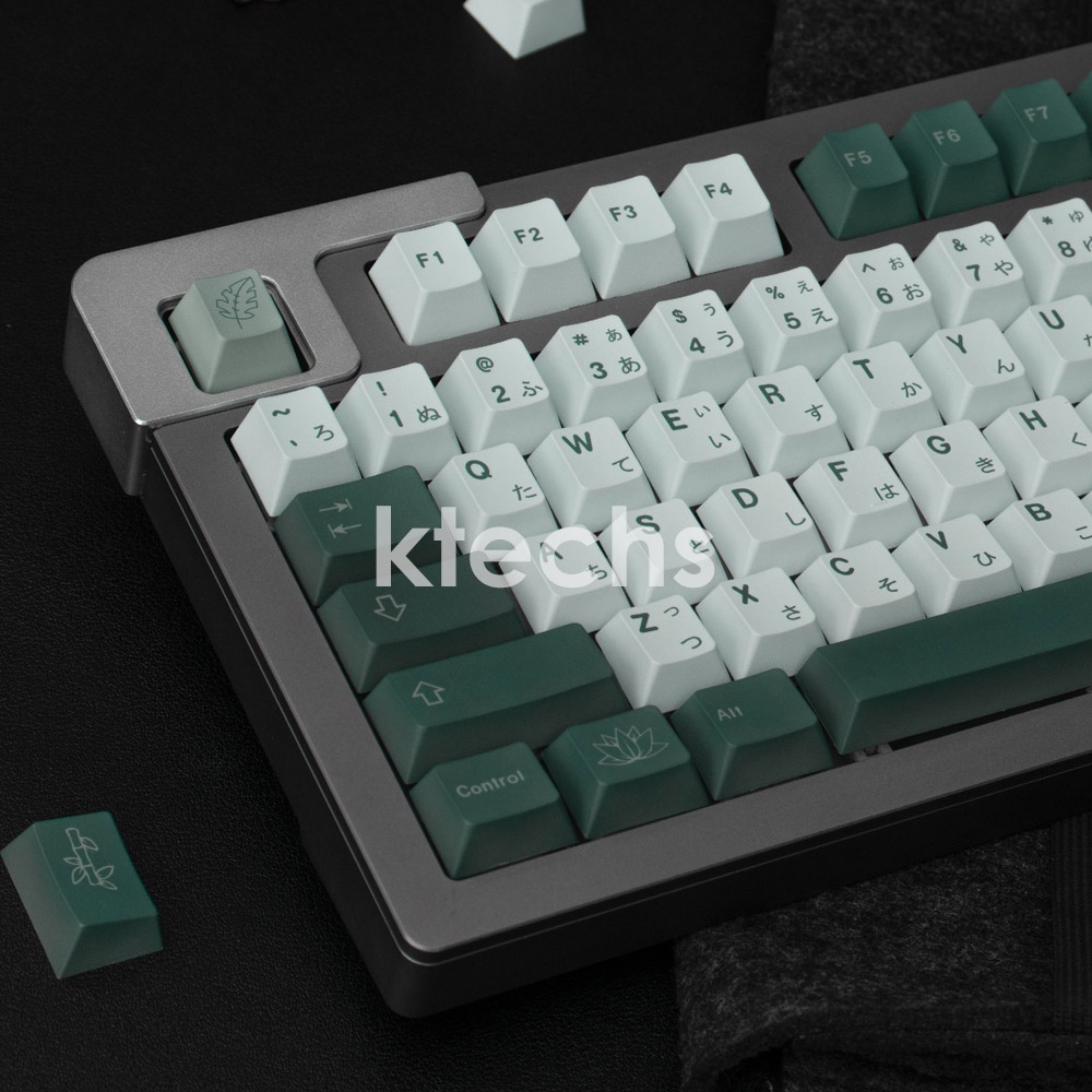 [SG Seller/Stocks] PBT Botanical 136 Cherry Profile Keycaps for Custom