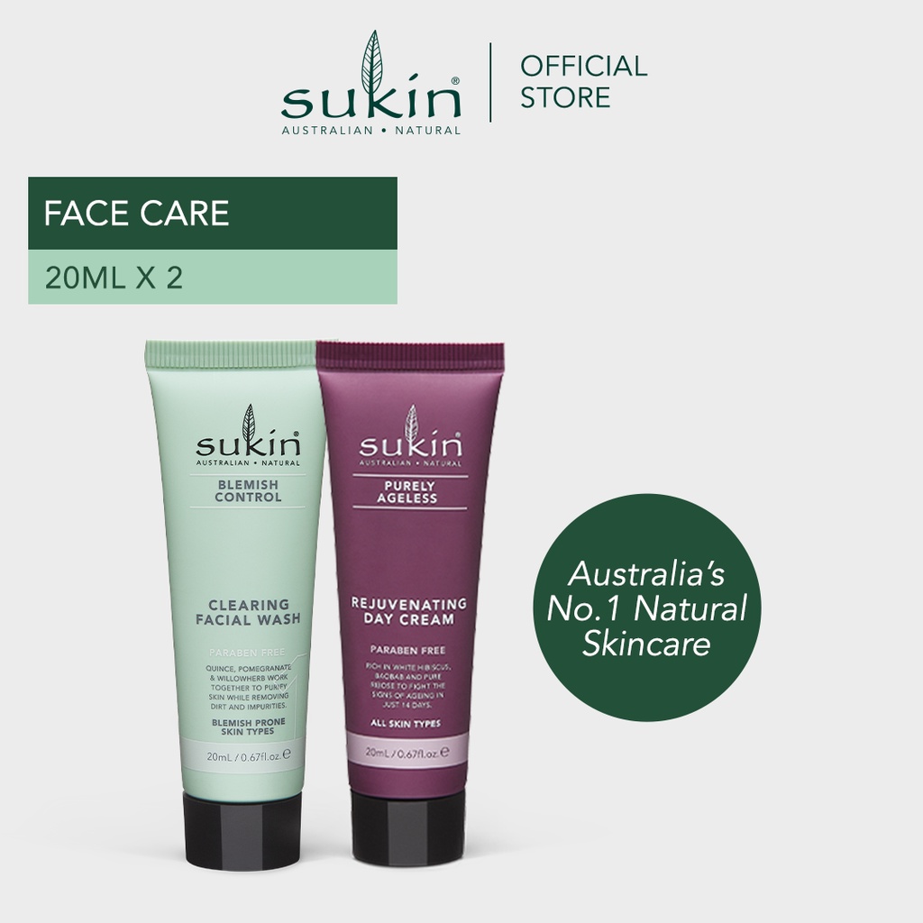 sukin blemish face wash