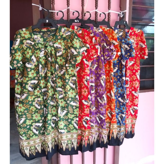 3L ALADDIN batik dress pajamas 3XL BATIK NIGHT WEARS 3L ALADDIN batik dress pajamas 3XL BATIK NIGHT WEARS