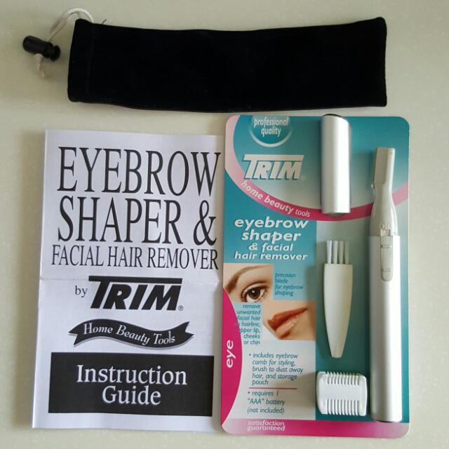 Trim Eyebrow Shaper Facial Hair Remover Shopee Singapore