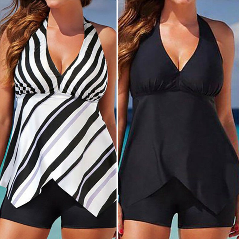 ladies swimming costume with shorts