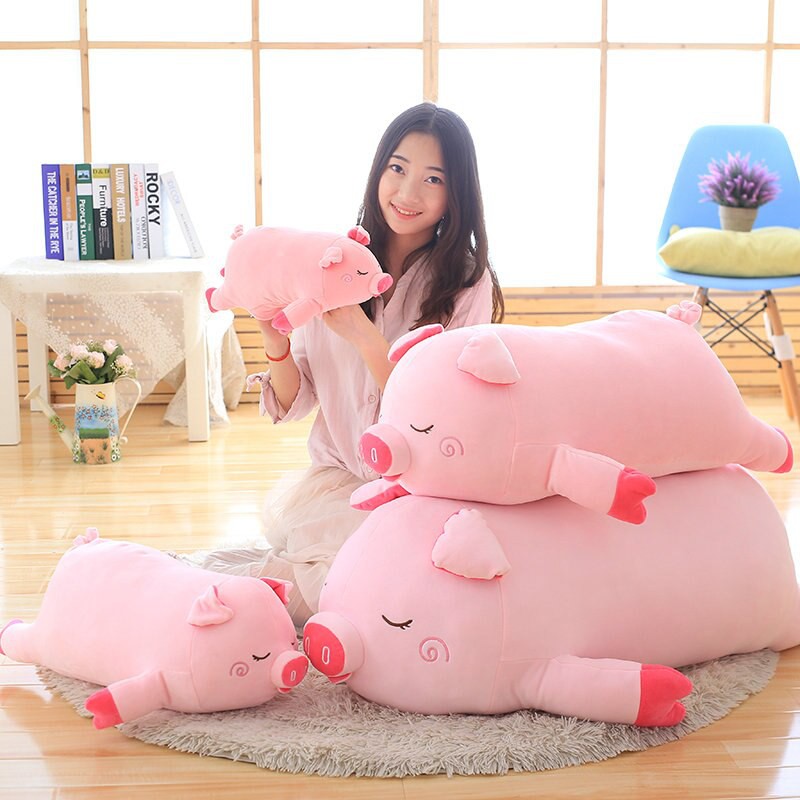 pig plush pillow