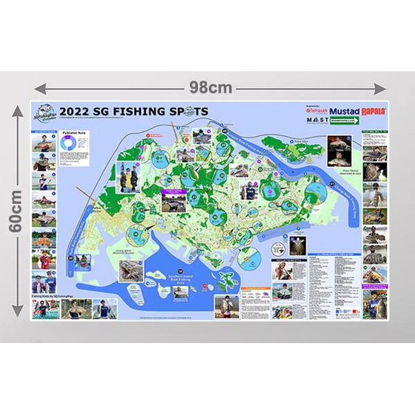 Fishing Map Near Me Map Of Legal Fishing Spots In Singapore 2022 | Shopee Singapore