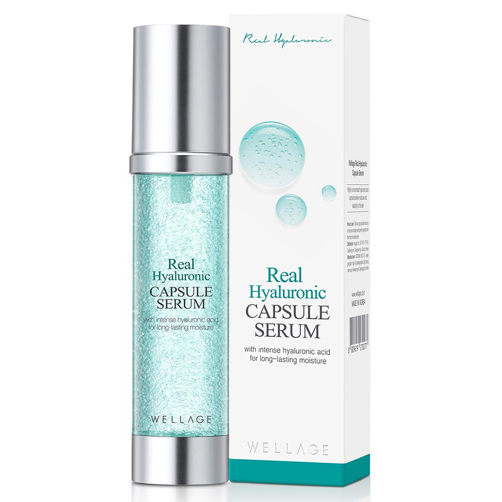 [WELLAGE] Real Hyaluronic Capsule Serum 50ml, Highly Enriched