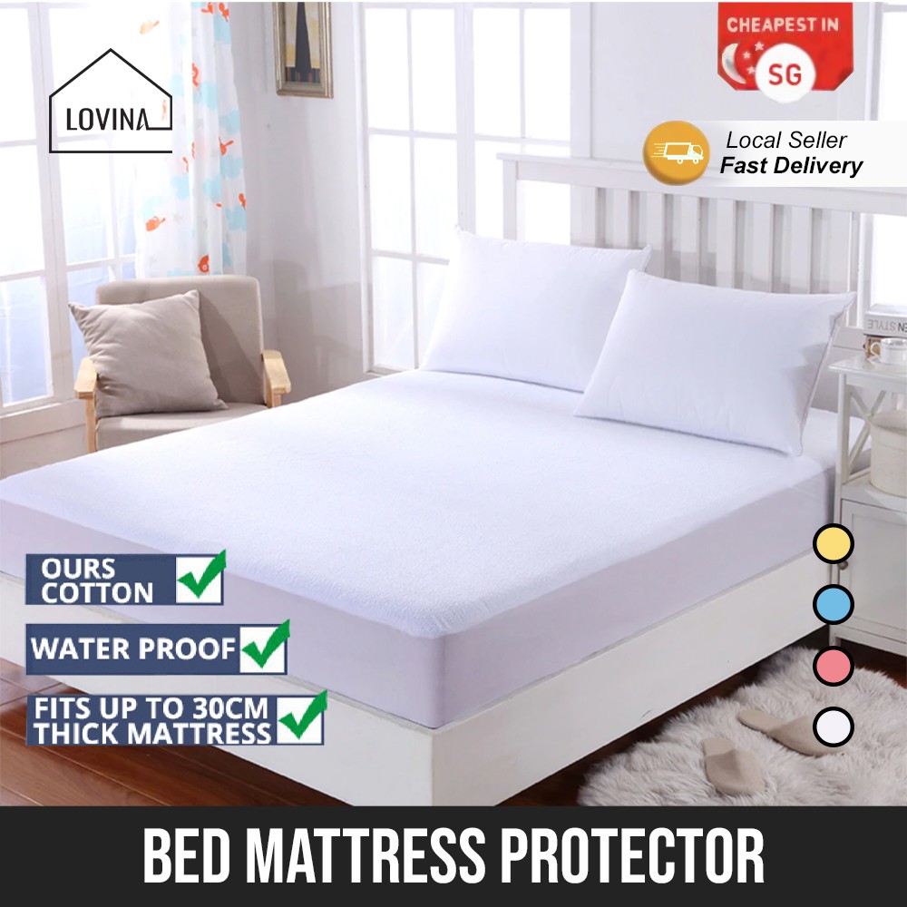 waterproof mattress protector - Price and Deals - Nov 2022 | Shopee  Singapore