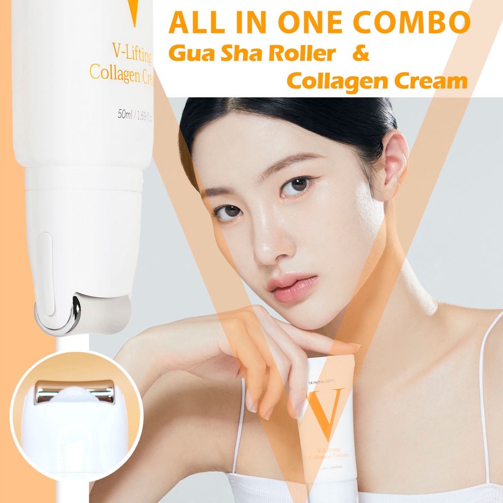 [SKINBUILDERS] VLifting Collagen Moisturizer Cream with Stainless