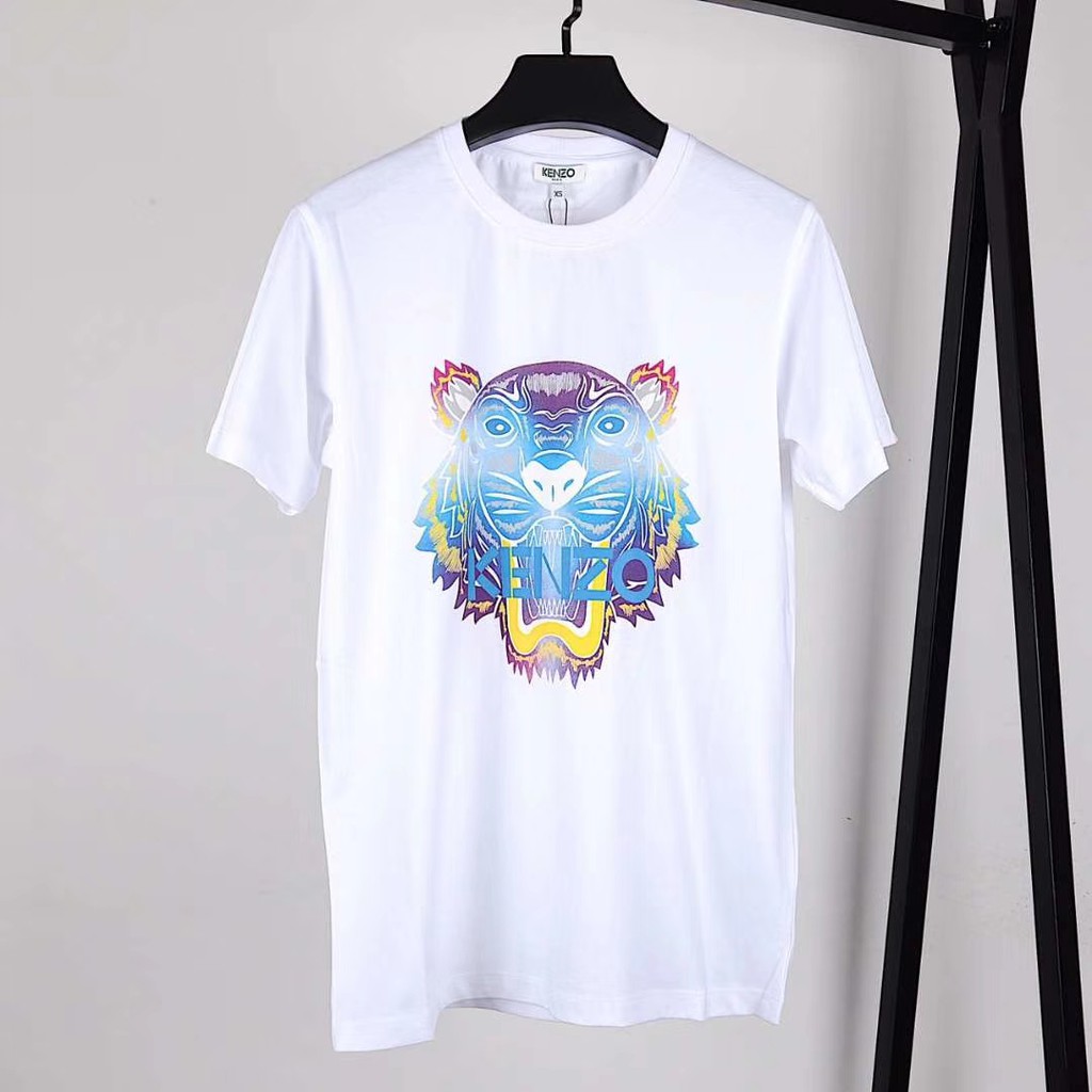 men's kenzo white tiger t shirt