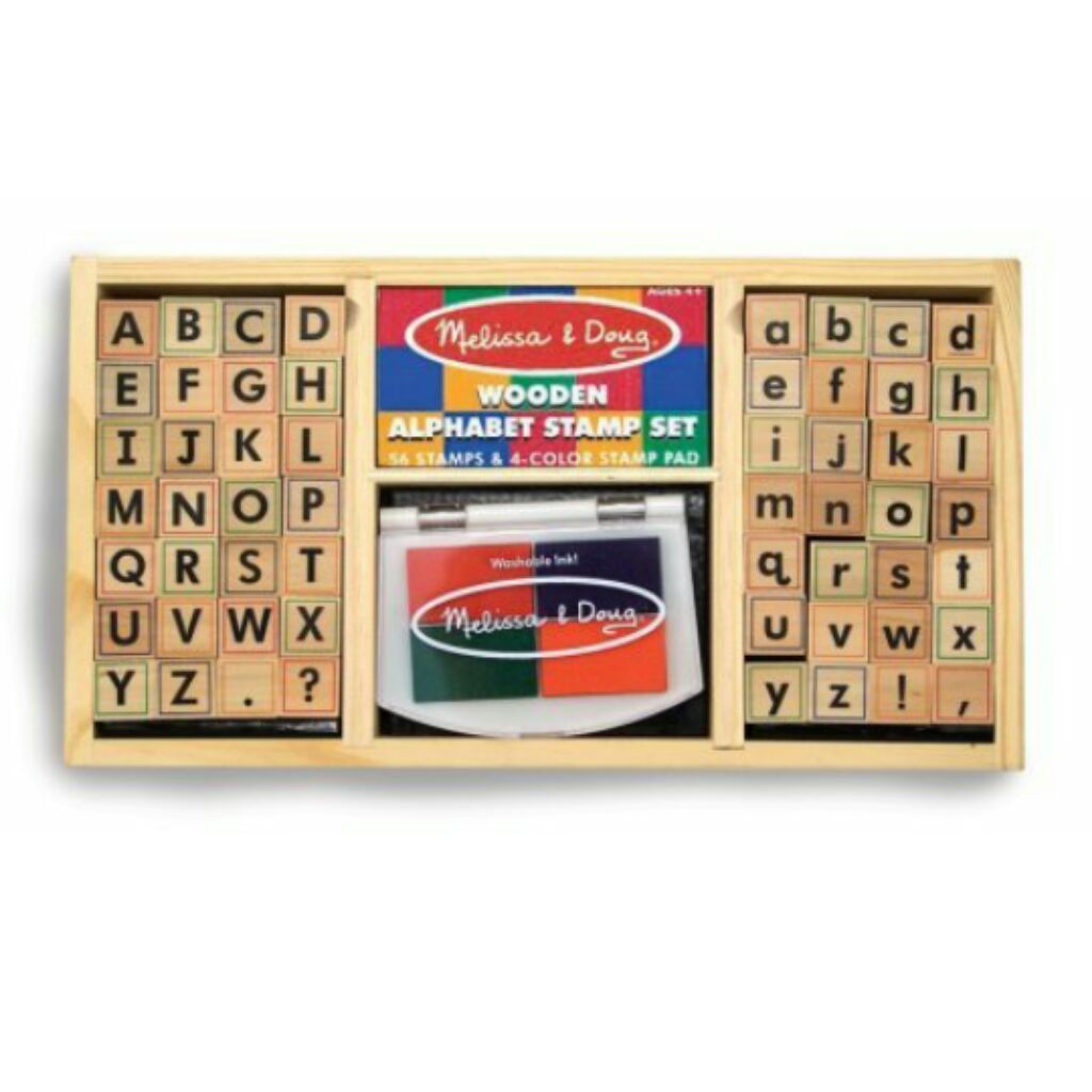 melissa and doug wooden alphabet
