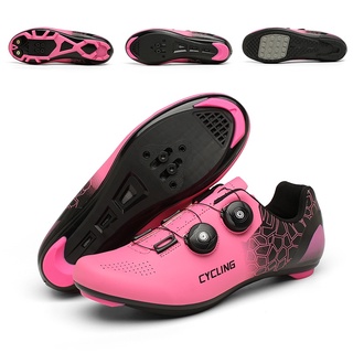 pink bike shoes