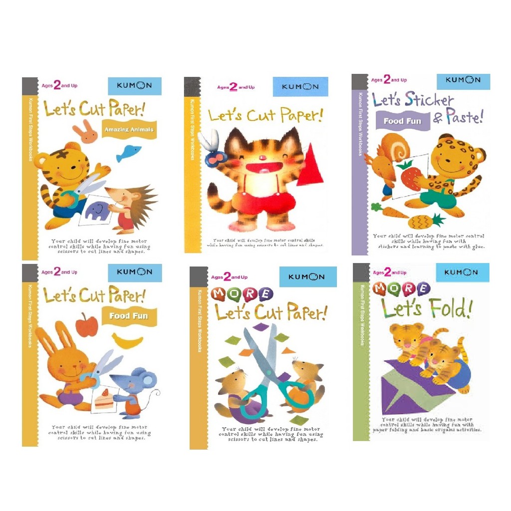 Kumon First steps Workbooks - Preschool Workbooks | Shopee Singapore