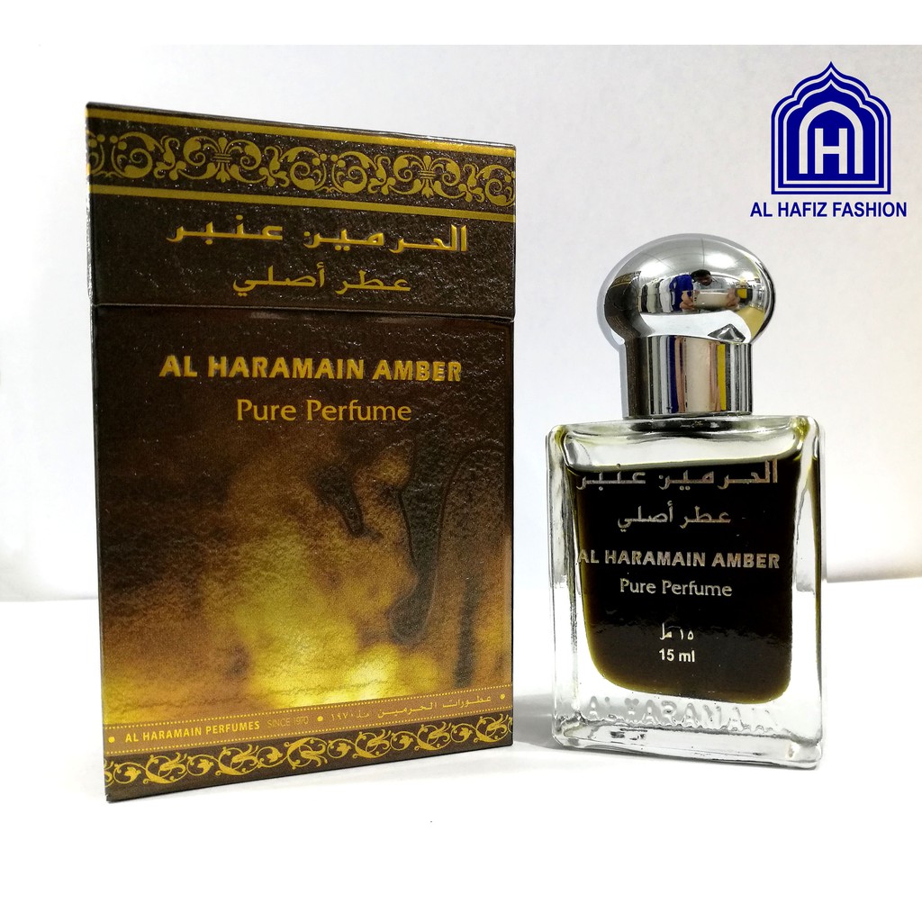 Al Haramain Perfume Minyak Wangi Attar 100 Original Pure Perfume 15ml Shopee Singapore