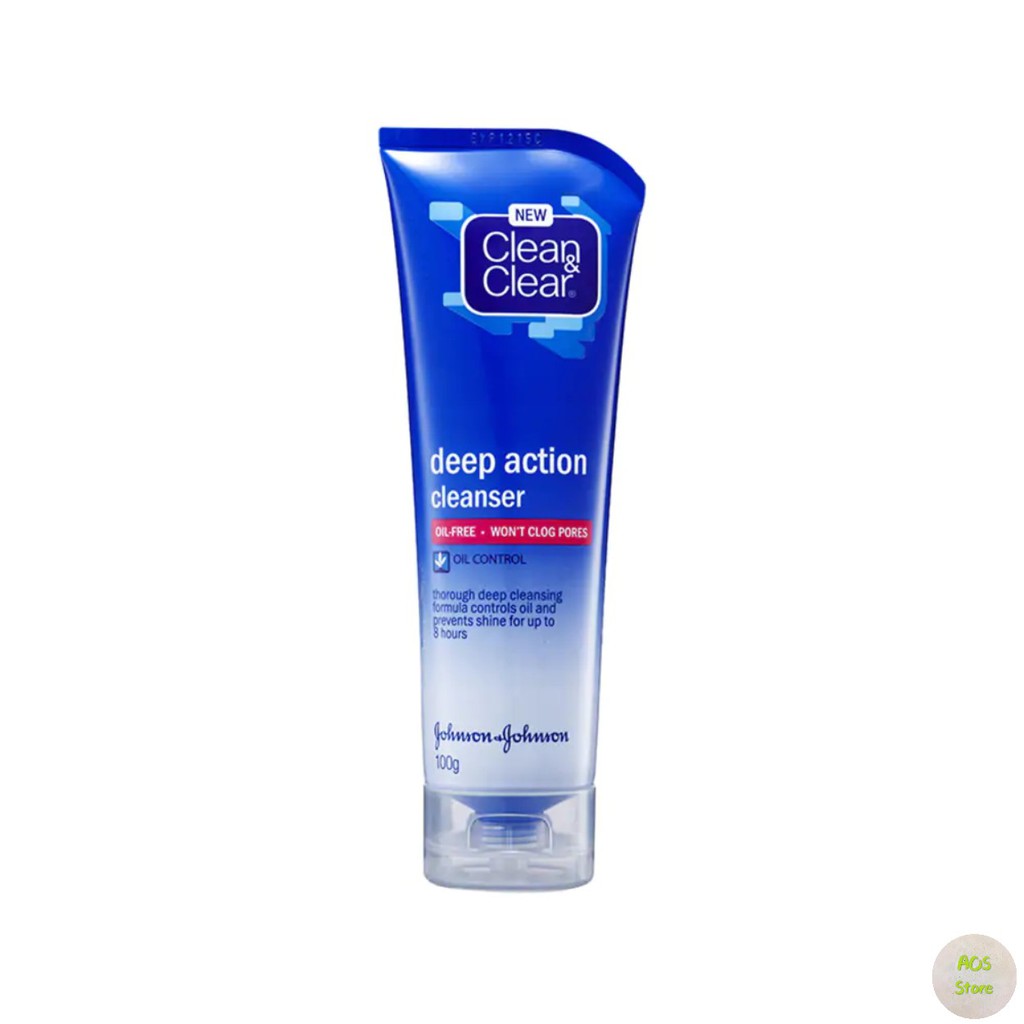 clean and clear deep action face wash
