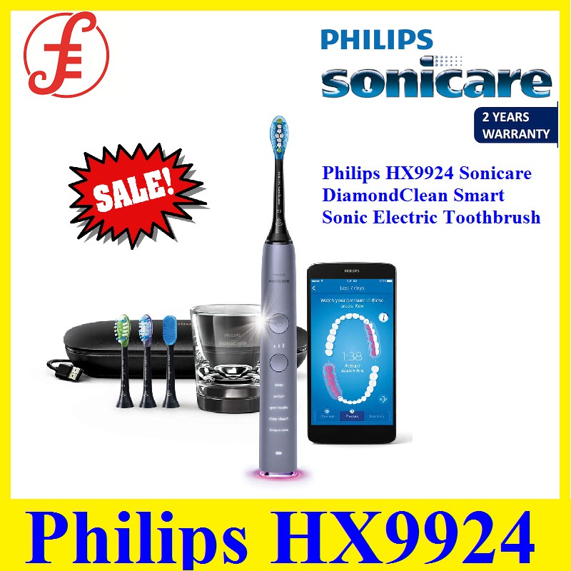 Philips HX9924 Sonicare DiamondClean Smart Sonic Electric Toothbrush