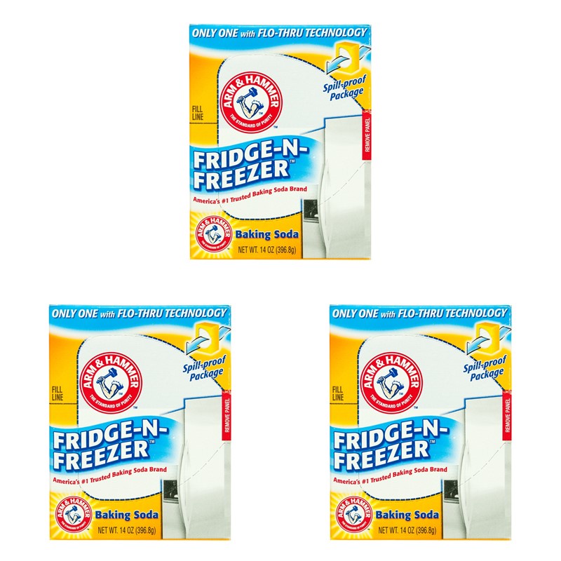 ARM HAMMER 14 Baking Soda FridgenFreezer Odor Absorber, 55 OFF