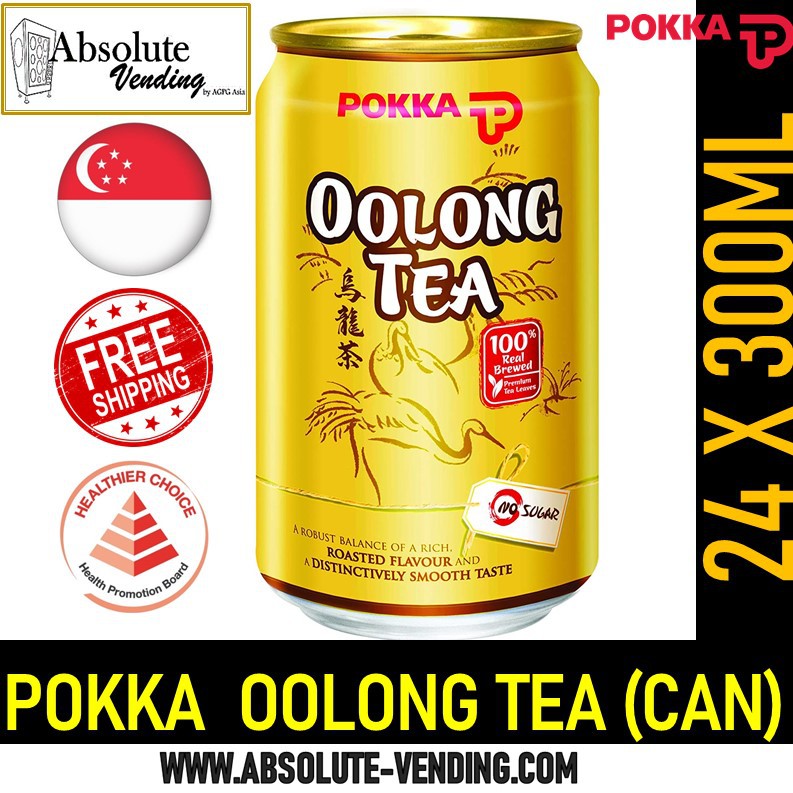 POKKA Oolong Tea 300ML X 24 (CAN) - FREE DELIVERY within 3 working days ...